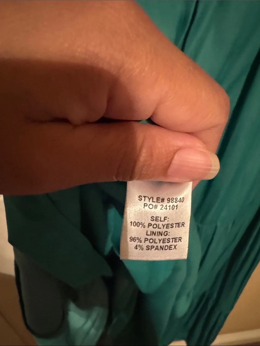 Skies Are Blue Teal V-Neck Tiered Maxi Dress